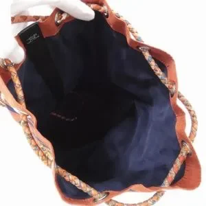 Hermes | Bags | Auth Hermes Silk Soie Coeur Scarf Leather  display picture 3